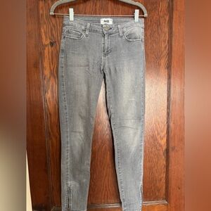 PAIGE Gray Skinny Women's Jeans